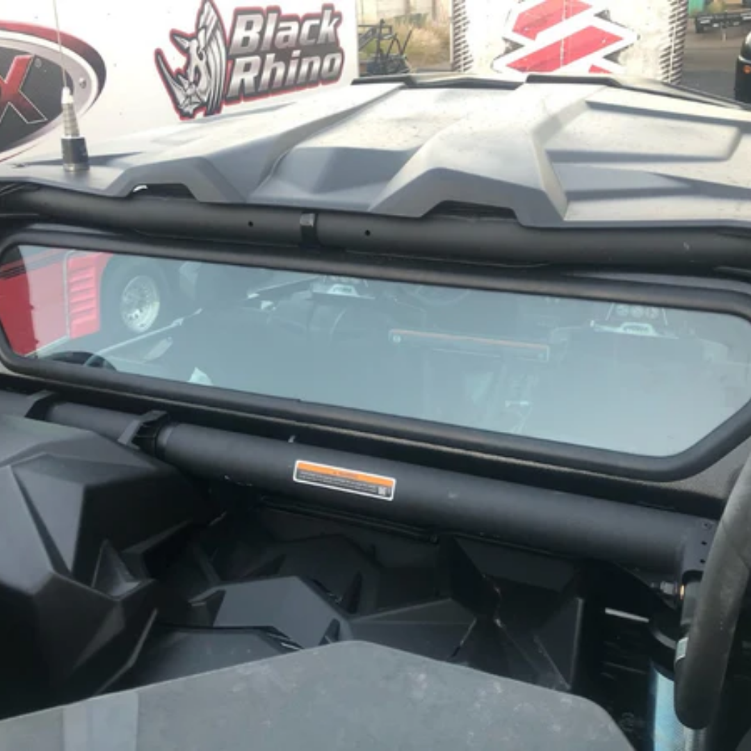 Photo of Can-Am Maverick X3 Rear Windshield (2016+) by Dirt Warrior Accessories - Premium Windshields for UTVs / Side by Sides