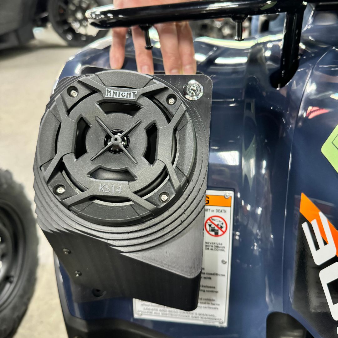 Photo of Brute Force 300 (12-25) Bluetooth LED ATV Sound System by Knight ATV - Premium Power Sports for UTVs / Side by Sides
