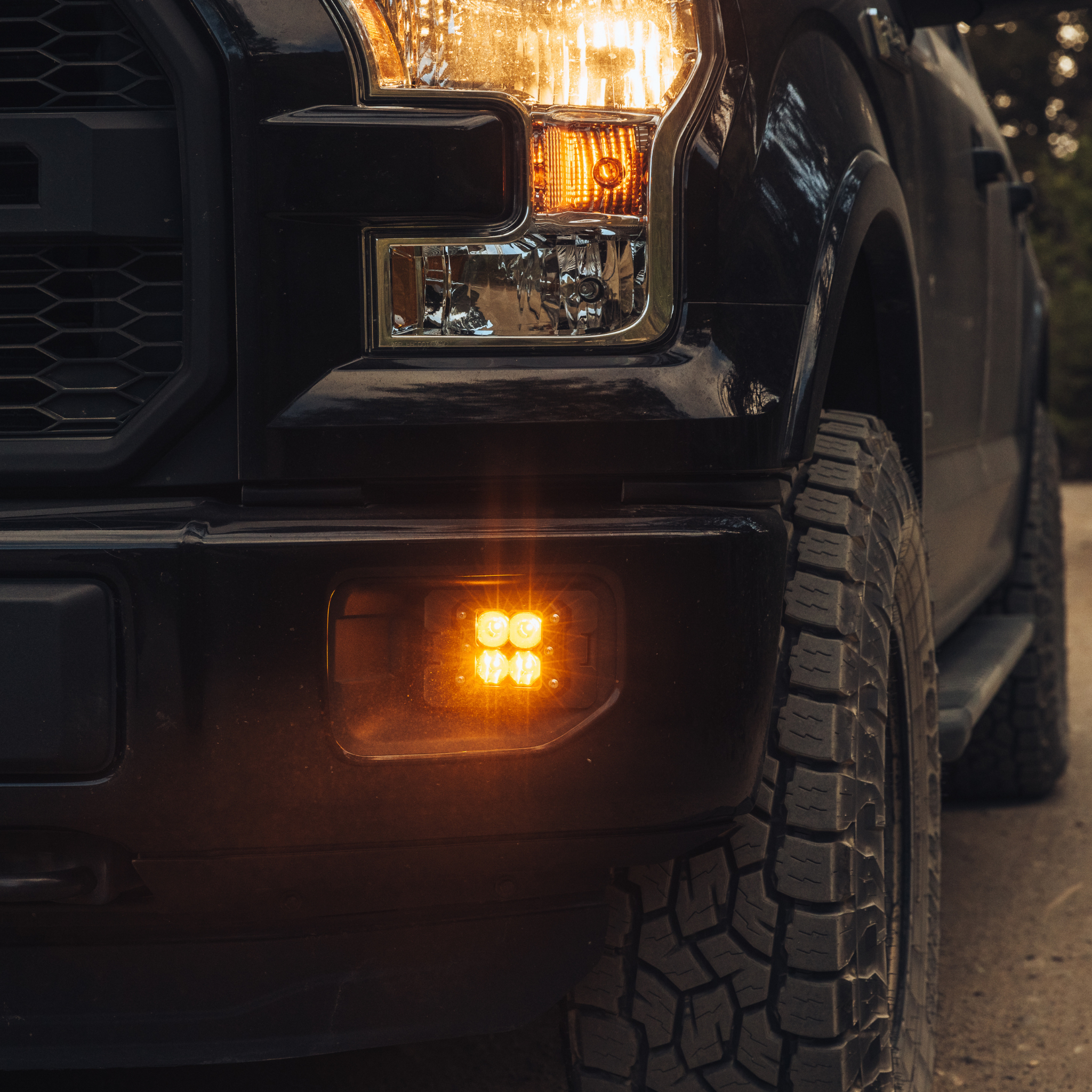Photo of Ford F150 Fog Light Kit - Amber Lens - 2015+ by Heretic Studio Dealer Portal - Premium for UTVs / Side by Sides