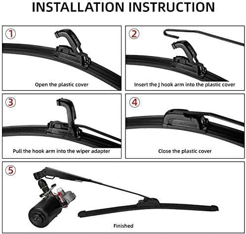 Photo of 12V Electric Windshield Wiper Kit for most UTV by Kemimoto - Premium for UTVs / Side by Sides