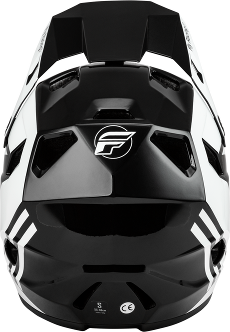 Photo of RAYCE BICYCLE HELMET BLACK/WHITE/GREY SM by FLY RACING - Premium Helmets for UTVs / Side by Sides