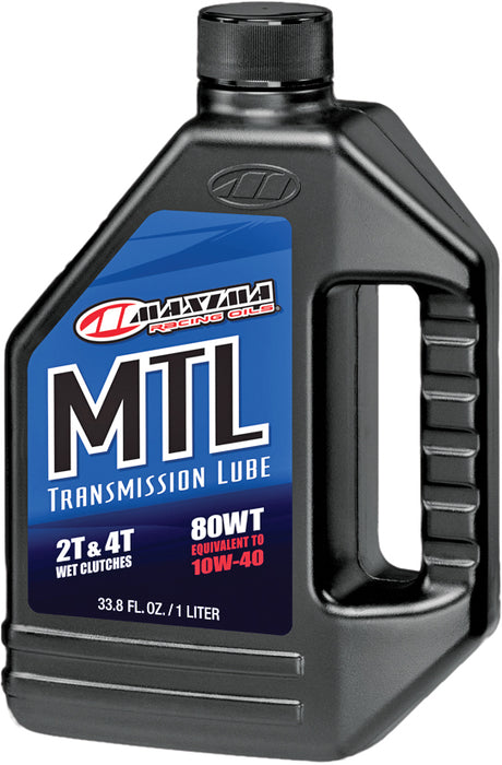 Photo of MTL-R FLUID LIGHT RACING 80W 1L by MAXIMA - Premium Chemicals for UTVs / Side by Sides