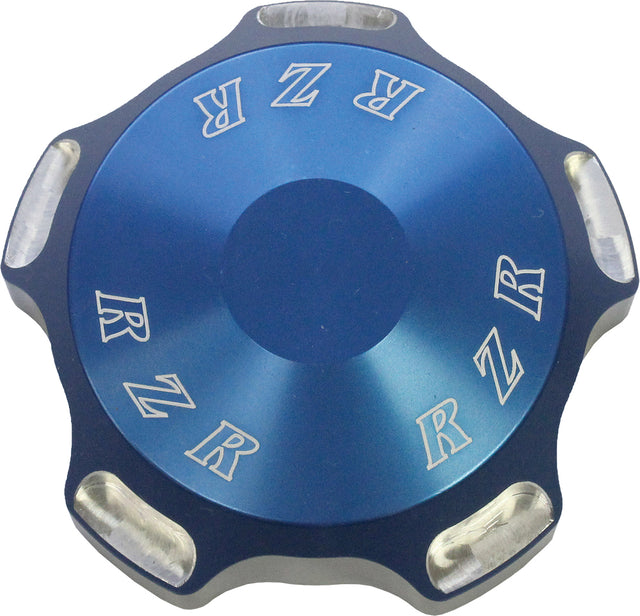 Photo of GAS CAP W/BLUE LOGO by MODQUAD - Premium Gas Caps for UTVs / Side by Sides