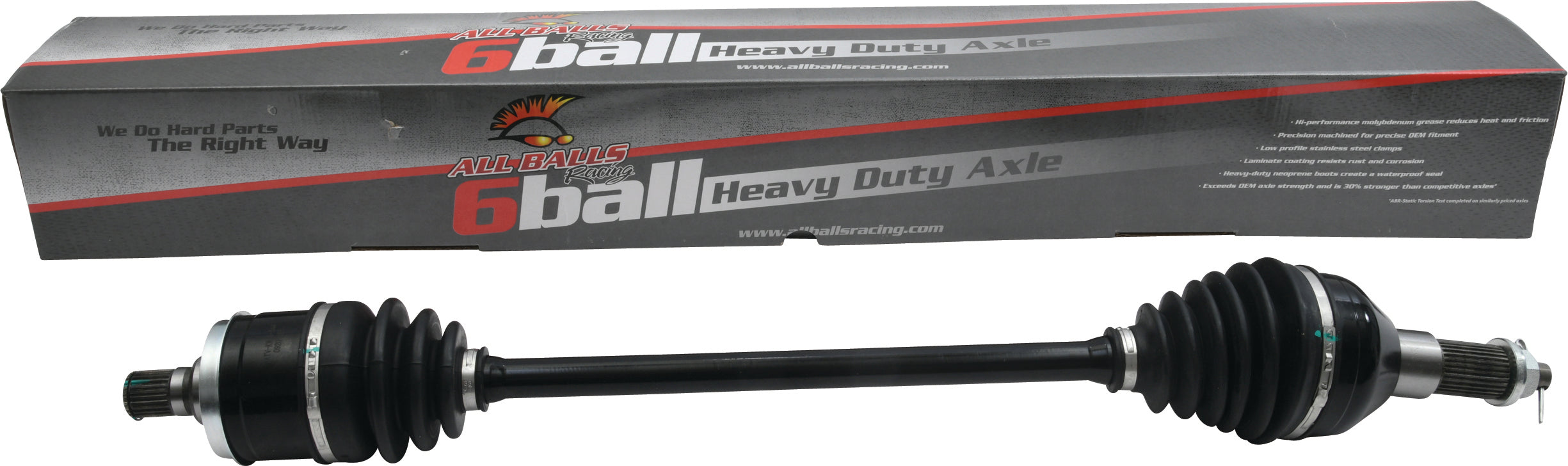 Photo of ALL BALLS Heavy Duty Axle for Honda Pioneer 1000, Polaris RZR 900, Can-Am Maverick, Kawasaki Teryx & more by ALL BALLS - Premium Drive for UTVs / Side by Sides