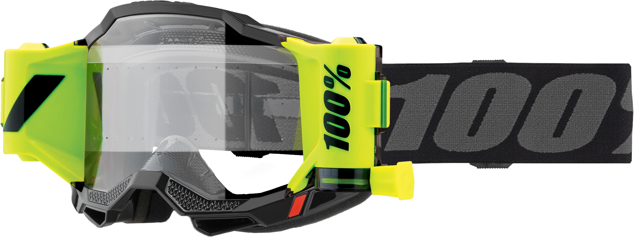 Photo of ACCURI 2 FORECAST GOGGLE BLACK CLEAR LENS by 100-PERCENT - Premium Eyewear for UTVs / Side by Sides