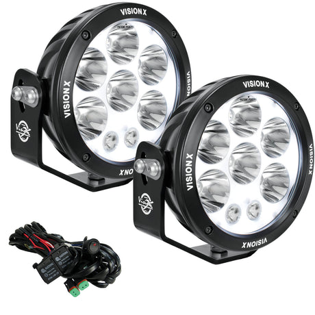 Photo of 6.7" ADV Light Cannon Kit by Vision X Off-Road - Premium Light Pods for UTVs / Side by Sides