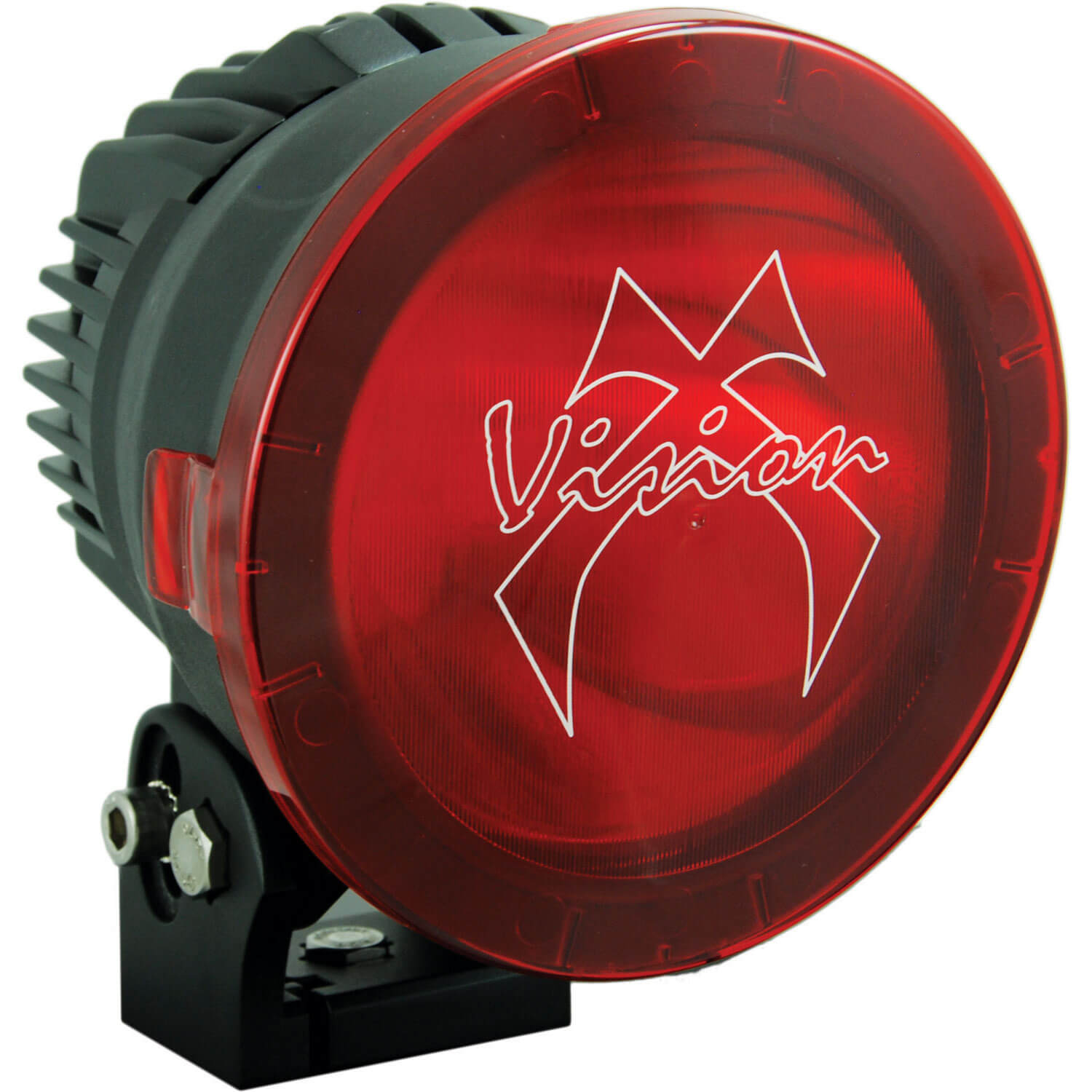 Photo of 6.7" Cannon, CG2, ADV Red PCV Cover, Single by Vision X Off-Road - Premium Light Cover for UTVs / Side by Sides
