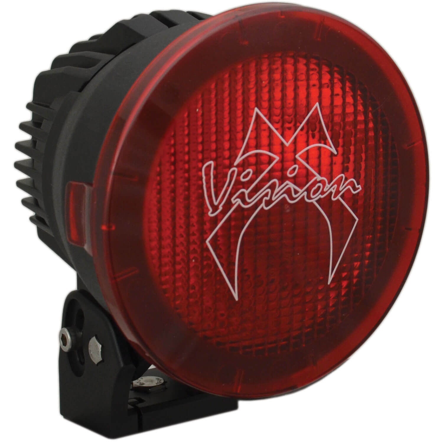 Photo of 6.7" Cannon, CG2, ADV Red PCV Cover, Single by Vision X Off-Road - Premium Light Cover for UTVs / Side by Sides