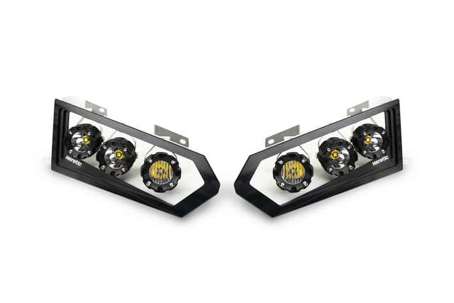 Photo of Heretic Studio Polaris Ranger Headlights ('14-'17; '18 Select Models) by Heretic Studio Dealer Portal - Premium UTV Headlights for UTVs / Side by Sides