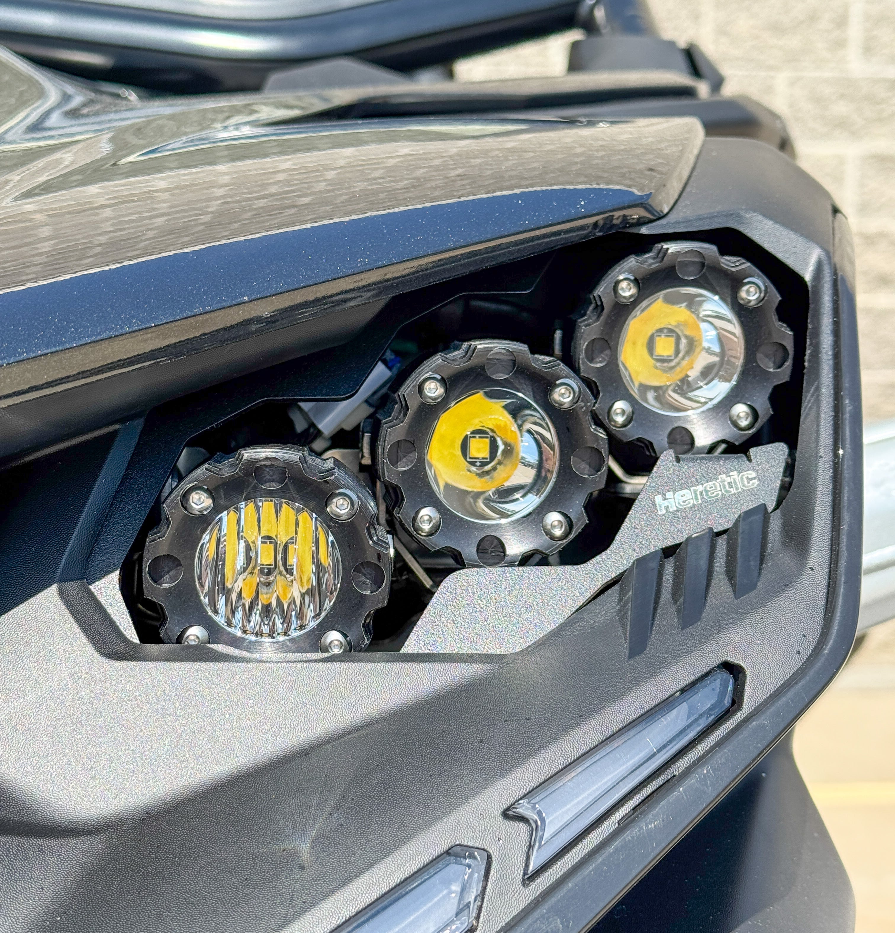 Photo of Can-Am Maverick R LED Headlights by Heretic Studio Dealer Portal - Premium UTV Headlights for UTVs / Side by Sides