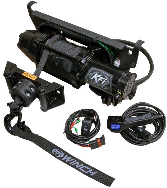 Photo of KFI ASSAULT 5000LBS WINCH by KFI - Premium Winches & Winch Mounts for UTVs / Side by Sides