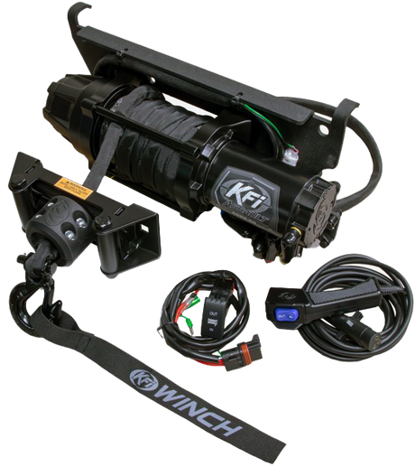Photo of ASSAULT 5000LBS WINCH by KFI - Premium Winch for UTVs / Side by Sides