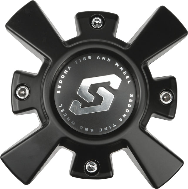 Photo of RIOT WHEEL REPLACMENT CAP BLACK by SEDONA - Premium Wheel Components for UTVs / Side by Sides