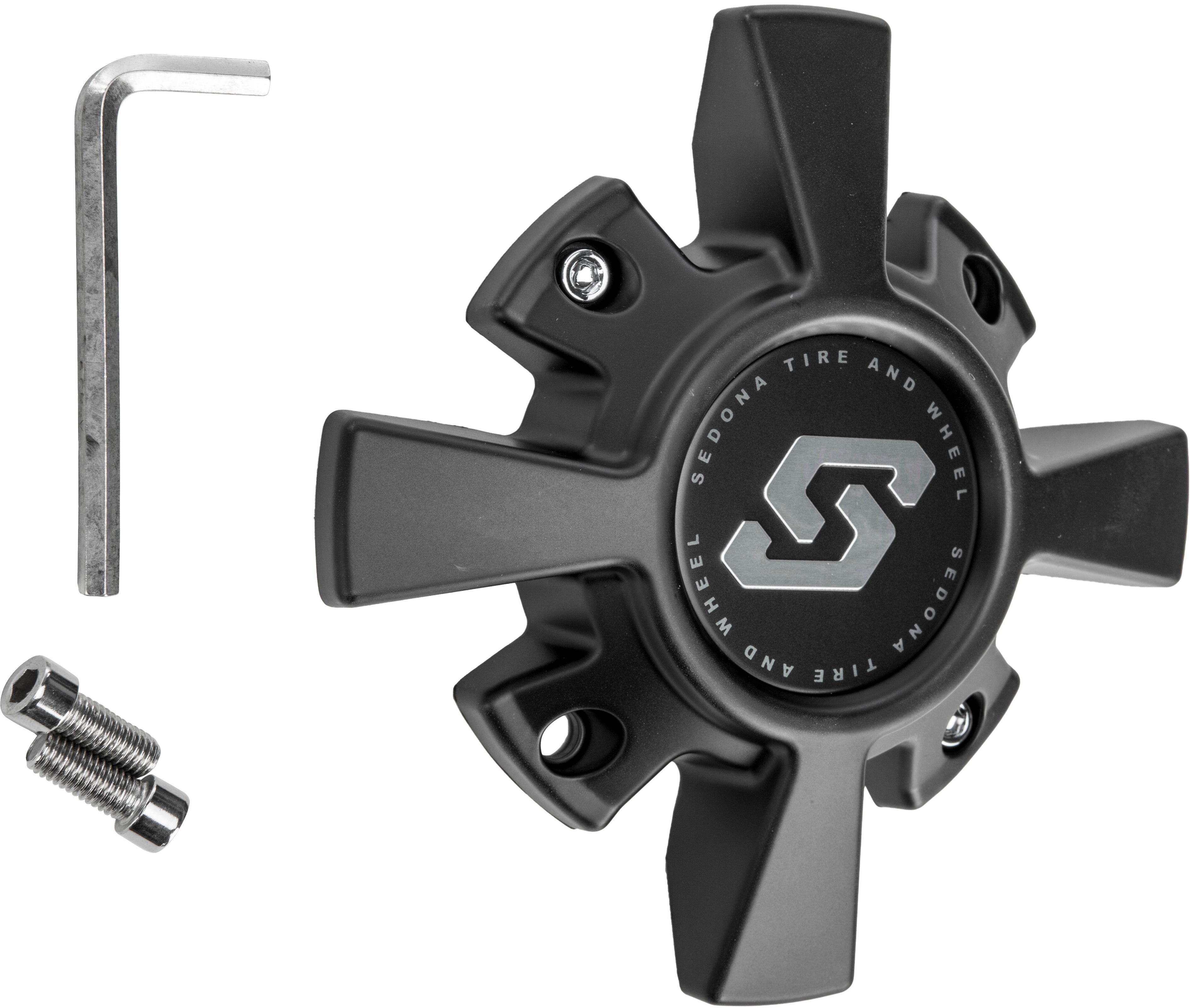 Photo of RIOT WHEEL REPLACMENT CAP BLACK by SEDONA - Premium Wheel Components for UTVs / Side by Sides