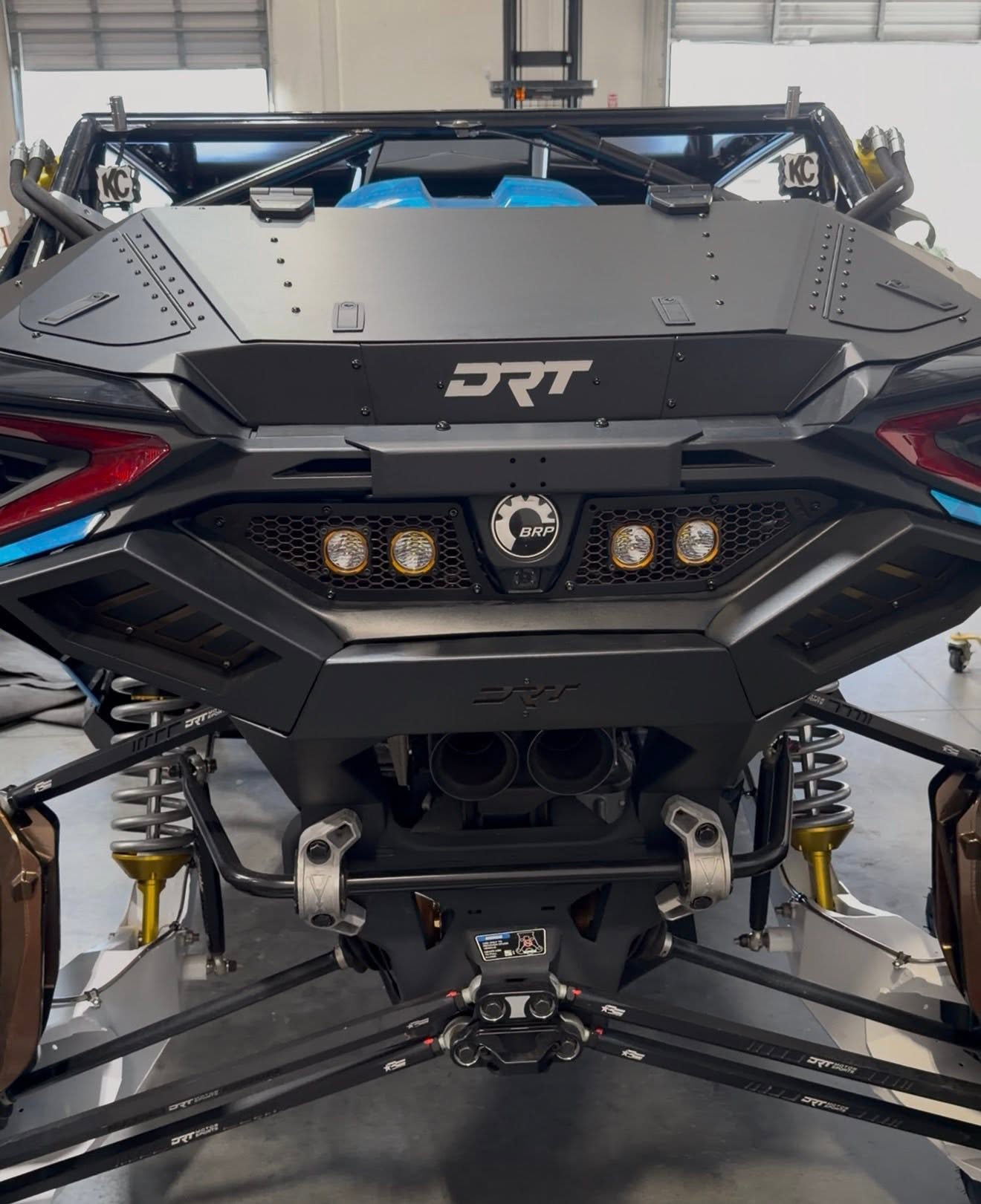 2024+ Can-Am Maverick R Aluminum Trunk Enclosure V2.0 by DRT Motorsports | Bolt-On Rear Storage