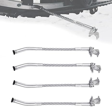 Photo of Snowmobile Ice Scratcher Kit by Kemimoto - Premium for UTVs / Side by Sides