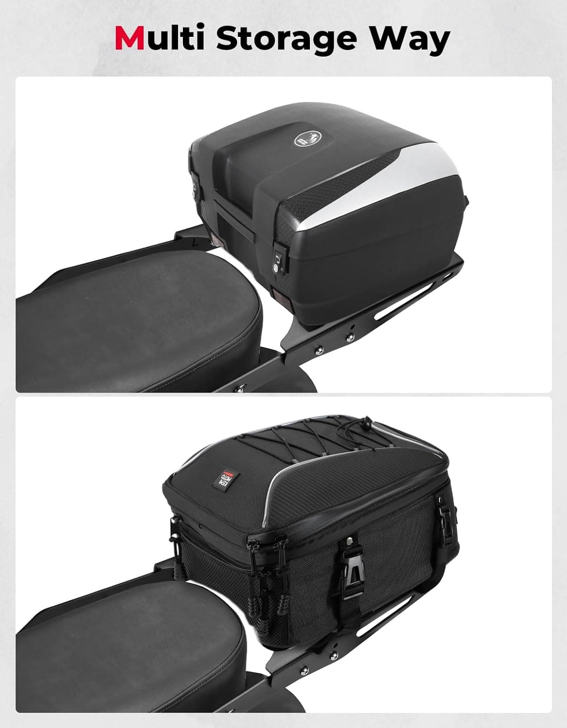 Photo of Kemimoto Cargo Rack for Super73 R series by Kemimoto - Premium for UTVs / Side by Sides