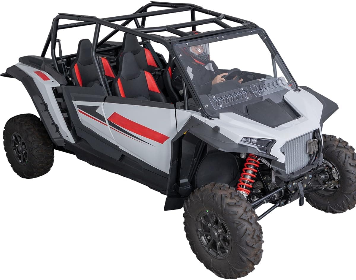 Photo of Fender Flares 8.5" Extended Mud Flaps for 2024-2025 Polaris RZR XP 4 1000 (4PCS) by Kemimoto - Premium for UTVs / Side by Sides