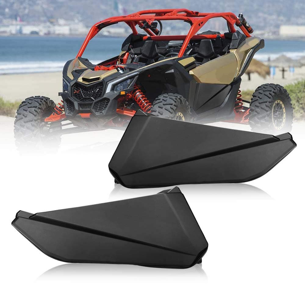 Photo of Kemimoto Front Lower Doors with Metal Frame for Can-Am Maverick X3 by Kemimoto - Premium for UTVs / Side by Sides