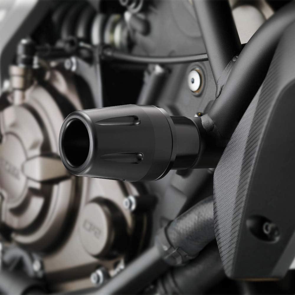 Photo of Motorcycle Frame Sliders for FZ07 MT07 XSR700 FZ-07 MT-07 by Kemimoto - Premium for UTVs / Side by Sides