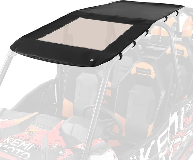 Photo of Waterproof Soft Roof Top for Polaris RZR XP 4 1000/ 4 Turbo / 4 900 by Kemimoto - Premium for UTVs / Side by Sides