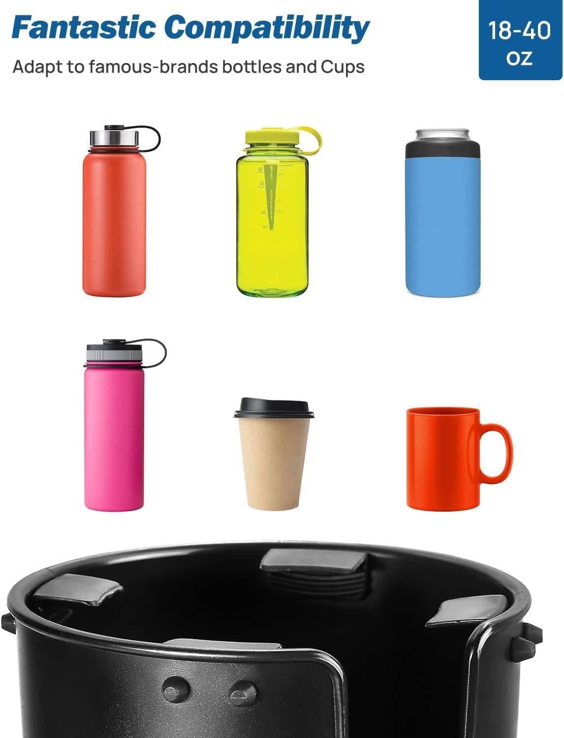 Photo of Kemimoto JOYTUTUS Large Stable Cup Holder Expander for YETI, Hydro Flask by Kemimoto - Premium for UTVs / Side by Sides