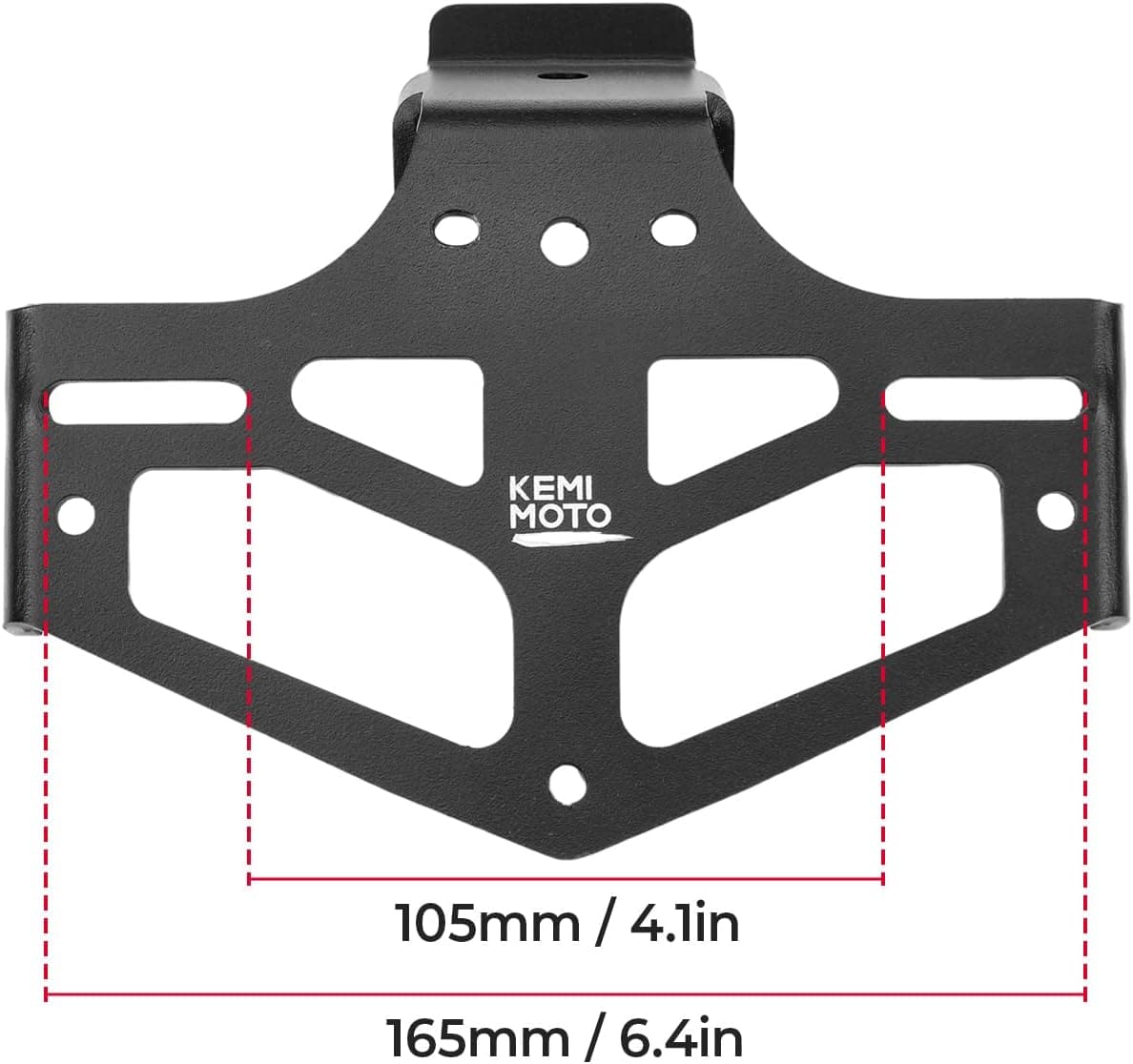 Photo of License Plate Bracket for CRF300L 2021-2022 by Kemimoto - Premium for UTVs / Side by Sides