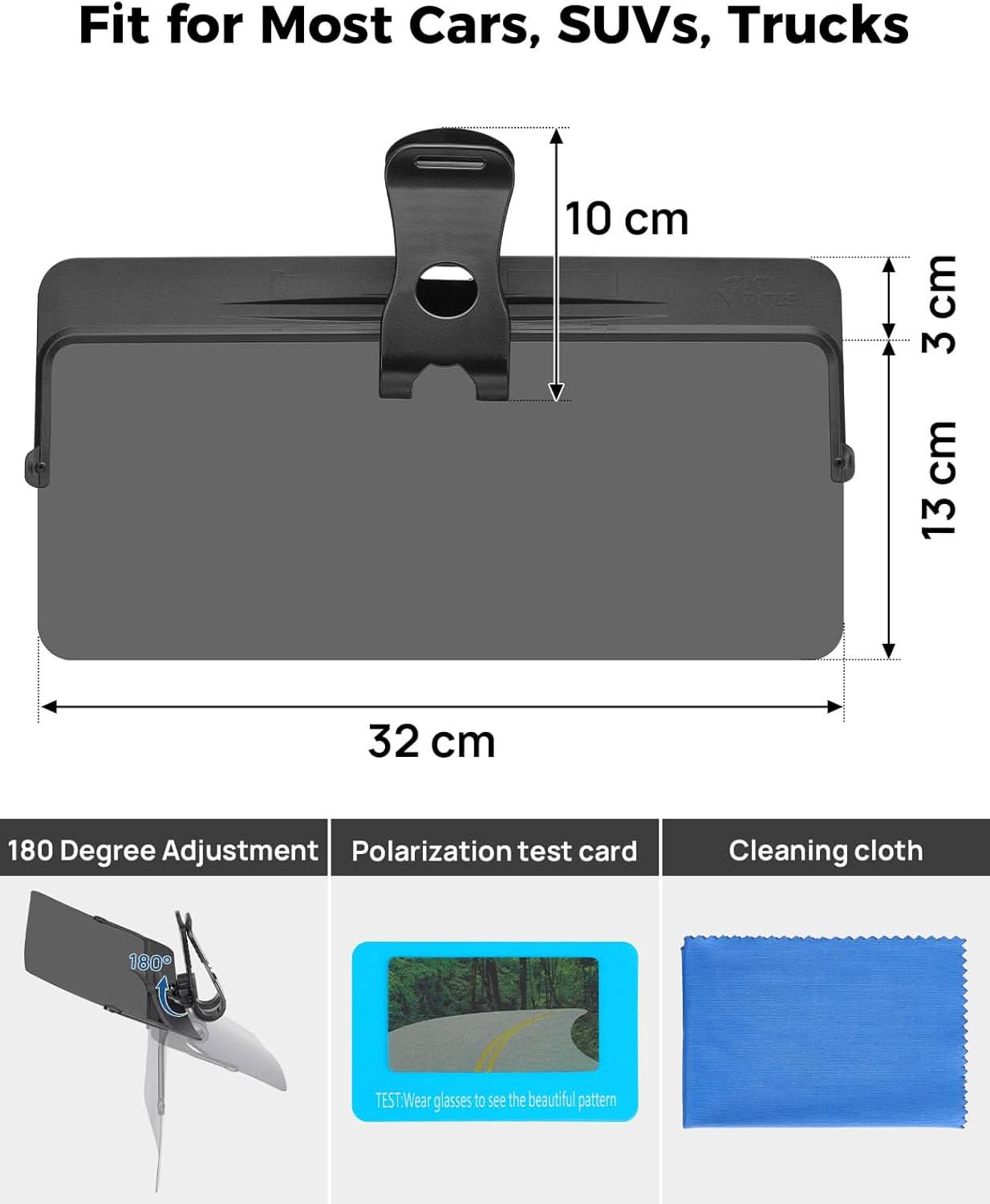 Photo of Kemimoto JOYTUTUS Sun Visor for Car by Kemimoto - Premium for UTVs / Side by Sides