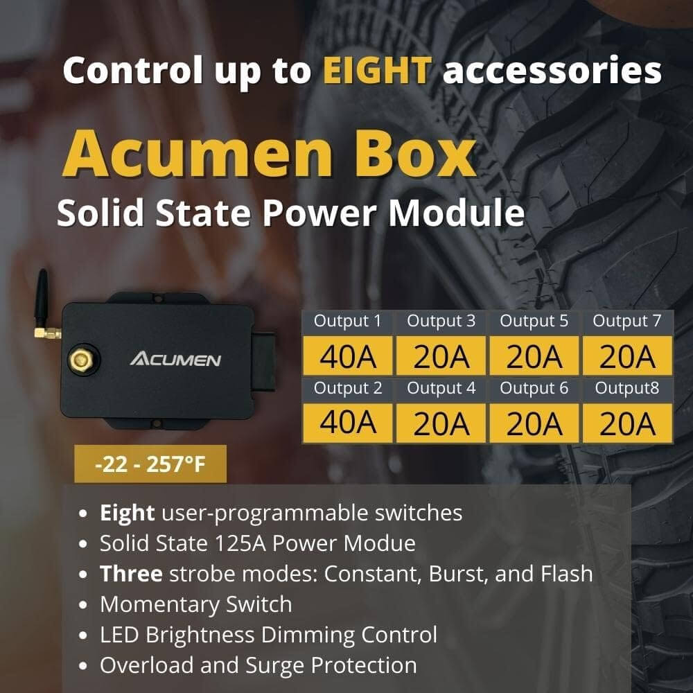 Photo of Acument Front/ Rearview mirror switch control system by Marshin Whips - Premium for UTVs / Side by Sides