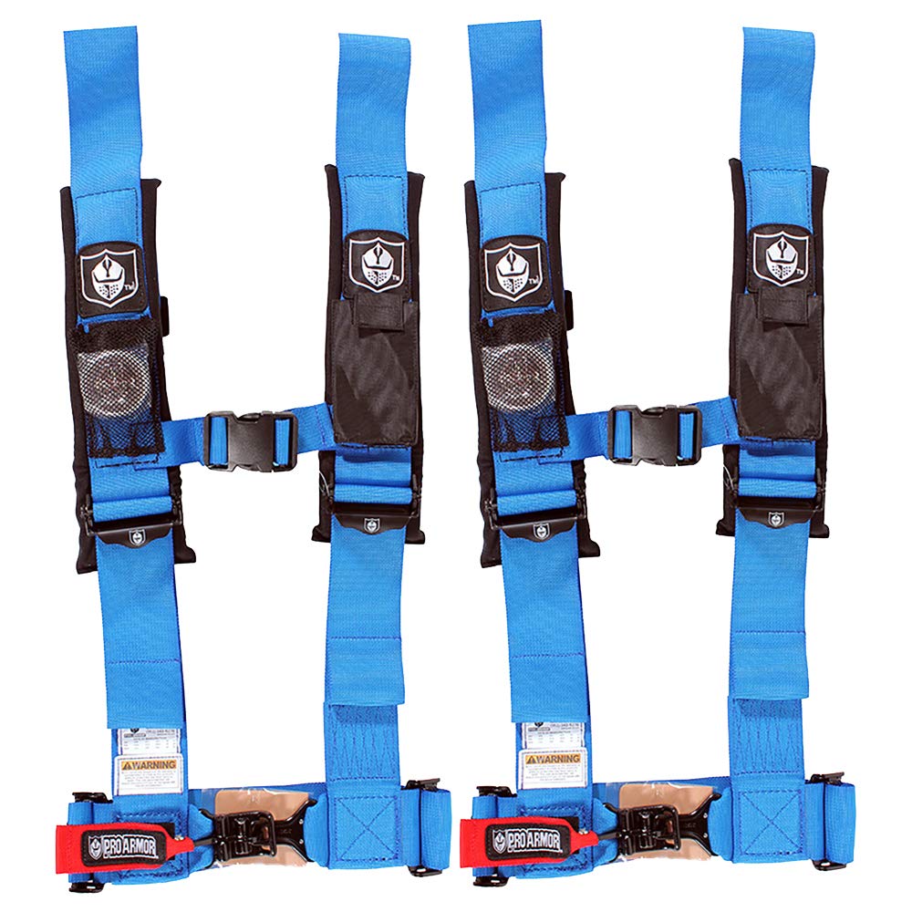 PRO ARMOR 5 POINT 3" HARNESS W/ SEWN IN PADS (2 PACK)