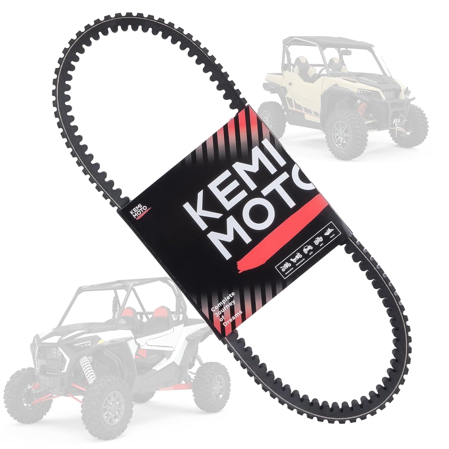 Photo of Upragded UTV Drive Belt for Polaris RZR XP 1000/General XP 1000 by Kemimoto - Premium for UTVs / Side by Sides