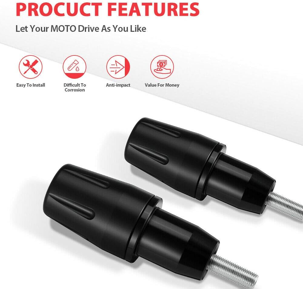 Photo of Motorcycle Frame Sliders for FZ07 MT07 XSR700 FZ-07 MT-07 by Kemimoto - Premium for UTVs / Side by Sides