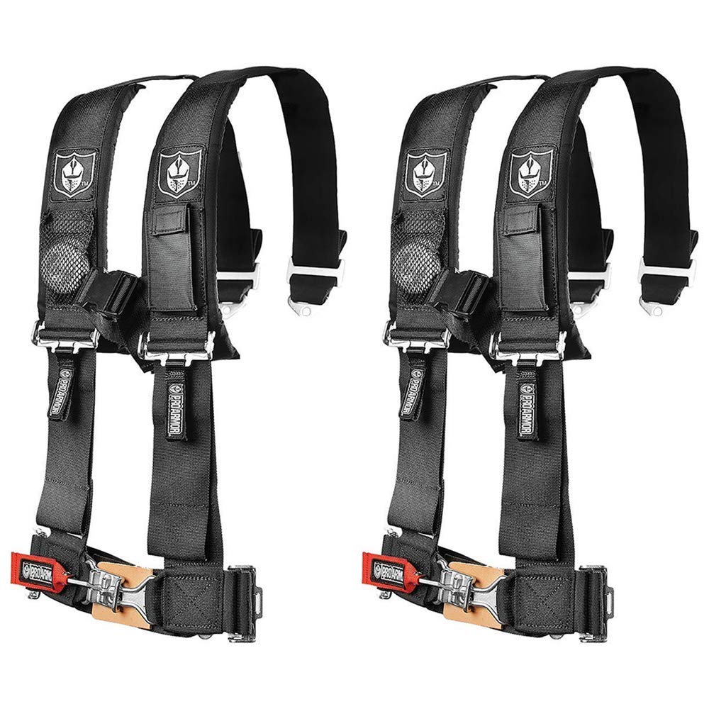 PRO ARMOR 5 POINT 3" HARNESS W/ SEWN IN PADS (2 PACK)