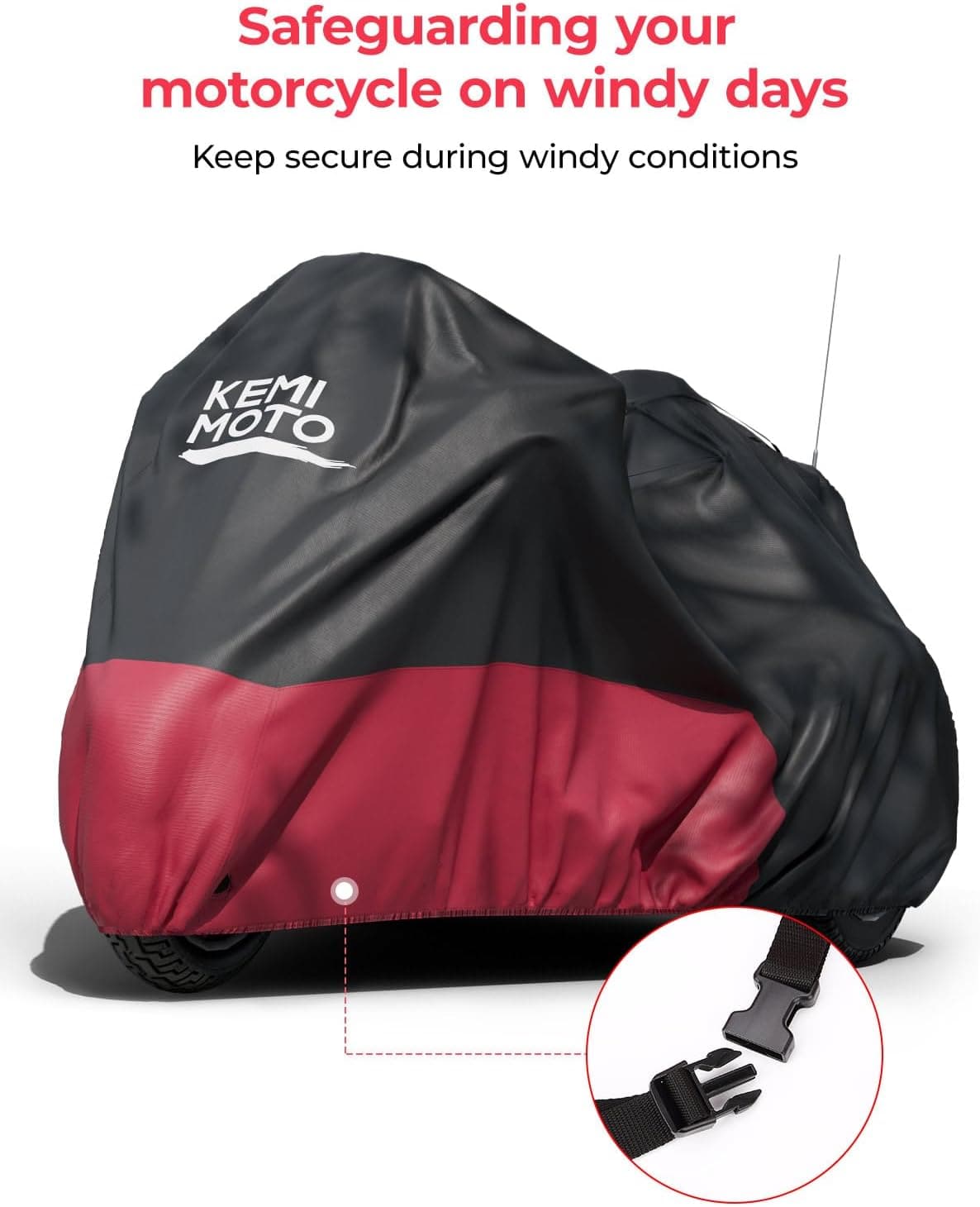 Photo of Motorcycle Cover for Trike Models by Kemimoto - Premium for UTVs / Side by Sides