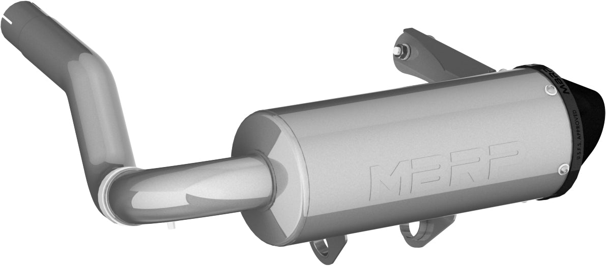 Photo of MBRP Performance Slip-On Muffler for Can-Am Maverick R and Outlander 2024 by MBRP - Premium Exhaust for UTVs / Side by Sides