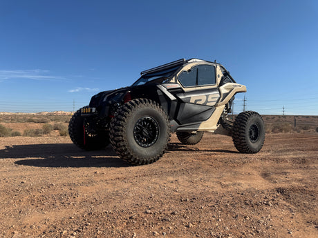 Photo of CANAM X3 2-SEAT Cab Enclosure "THE VAULT" Upper Side Doors & Panels (Patent Pending) by Dirt Warrior Accessories - Premium VAULT for UTVs / Side by Sides
