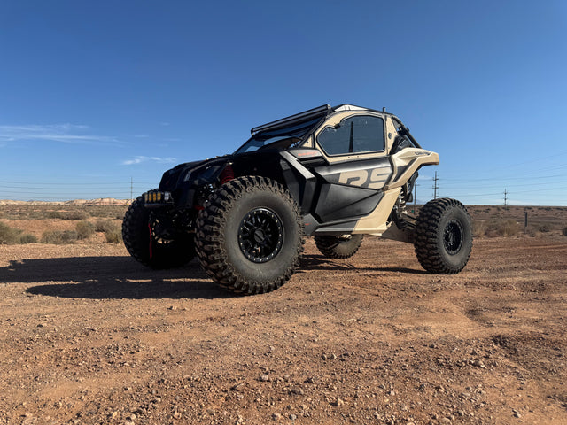 Photo of CANAM X3 2-SEAT Cab Enclosure "THE VAULT" Upper Side Doors & Panels (Patent Pending) by Dirt Warrior Accessories - Premium VAULT for UTVs / Side by Sides