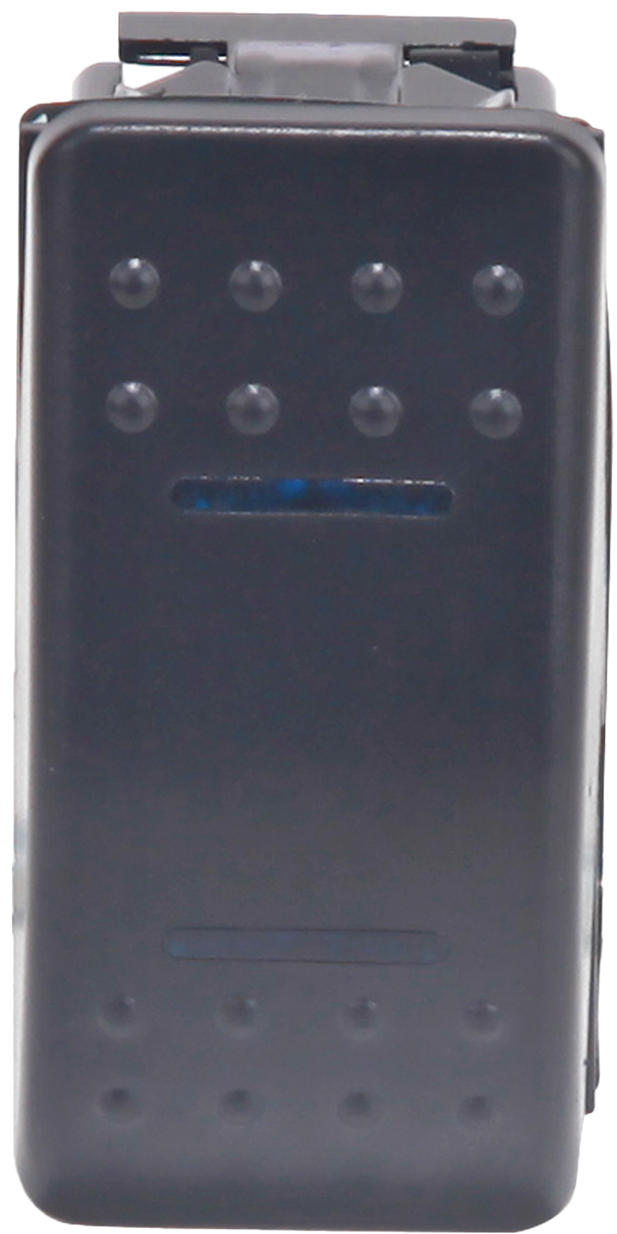 Photo of LIGHTED ROCKER 3 POSITION SWITCH BLUE by OPEN TRAIL - Premium Switches for UTVs / Side by Sides