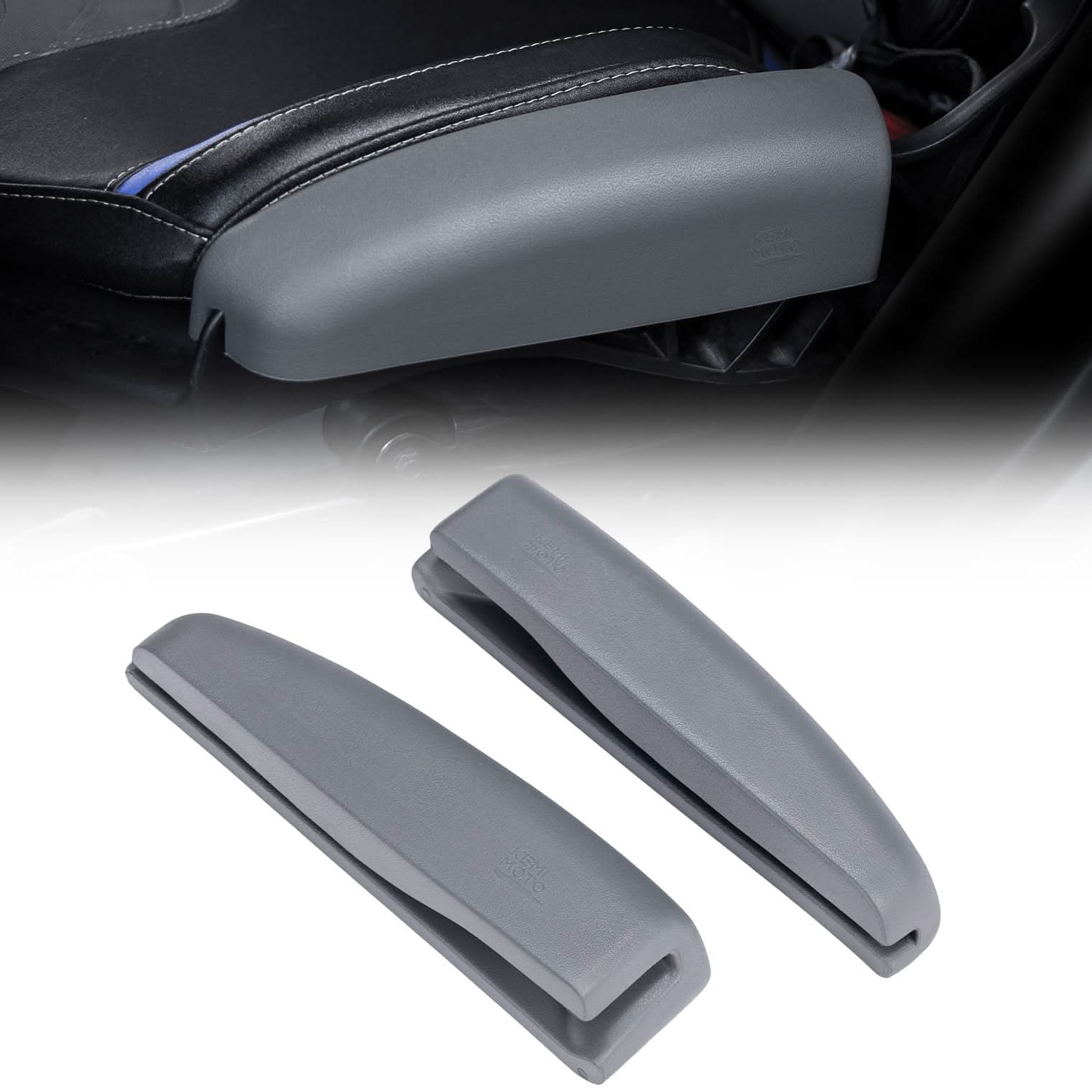 Photo of UTV Seat Side Cushions – Fits 2017–2025 Can-Am Maverick X3 MAX & Maverick R, PU Foam Thigh Suppor by Kemimoto - Premium for UTVs / Side by Sides