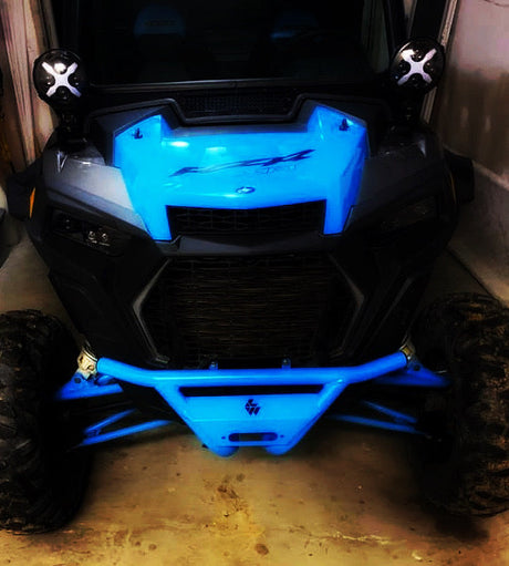 Photo of 1K/TURBO- Race Style Winch Bumper (2019-2023) by L&W Fab - Premium Bumper for UTVs / Side by Sides