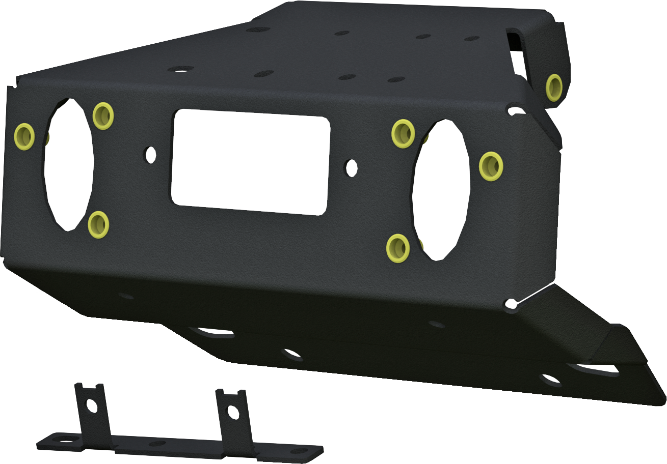 Photo of WINCH MOUNT by KFI - Premium Mounts for UTVs / Side by Sides
