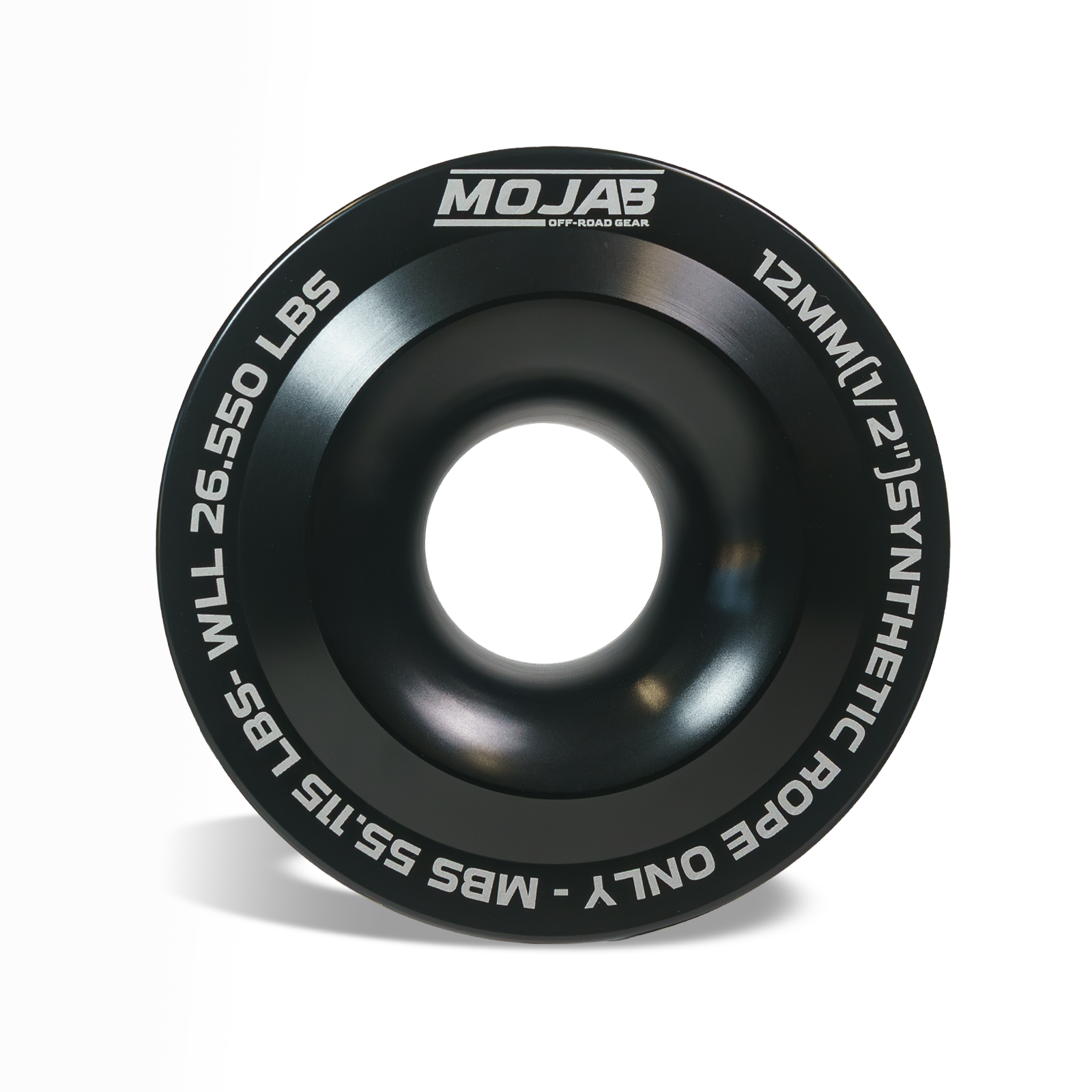 Photo of XL Snatch ring (diameter 4.7'') LIFETIME WARRANTY* by MOJAB OFFROAD - Premium Snatch ring for UTVs / Side by Sides