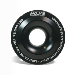 Photo of XL Snatch ring (diameter 4.7'') LIFETIME WARRANTY* by MOJAB OFFROAD - Premium Snatch ring for UTVs / Side by Sides