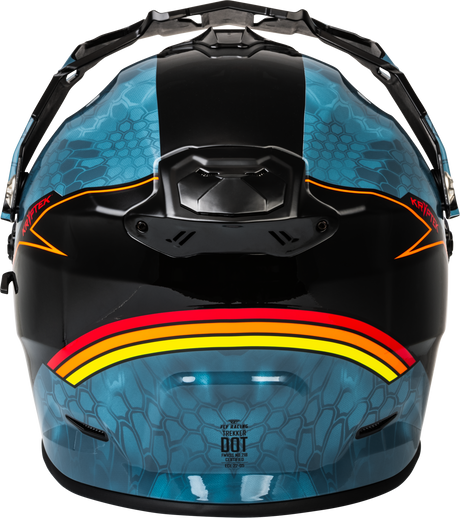 Photo of TREKKER CW CONCEAL HELMET ELEC SHLD SLATE/BLACK/RED MD by FLY RACING - Premium Helmets for UTVs / Side by Sides
