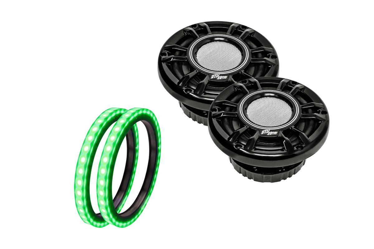 UTV Stereo Polaris Xpedition 6.5" Front Speaker Adapters