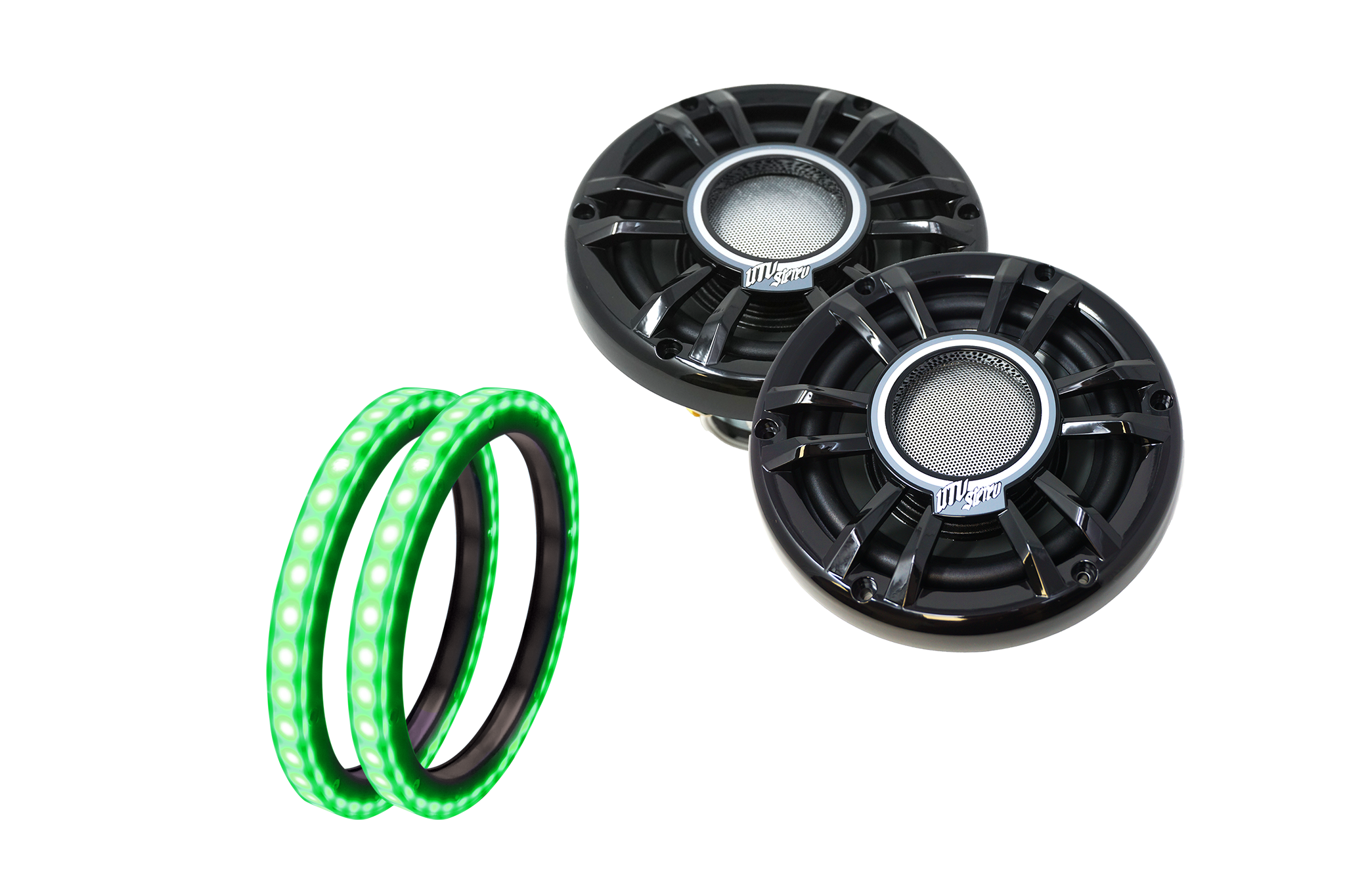 Photo of Polaris Xpedition 6.5" Front Speaker Adapters | UTVS-XPD-FSA by UTV Stereo - Premium Expedition Speaker Adapters for UTVs / Side by Sides