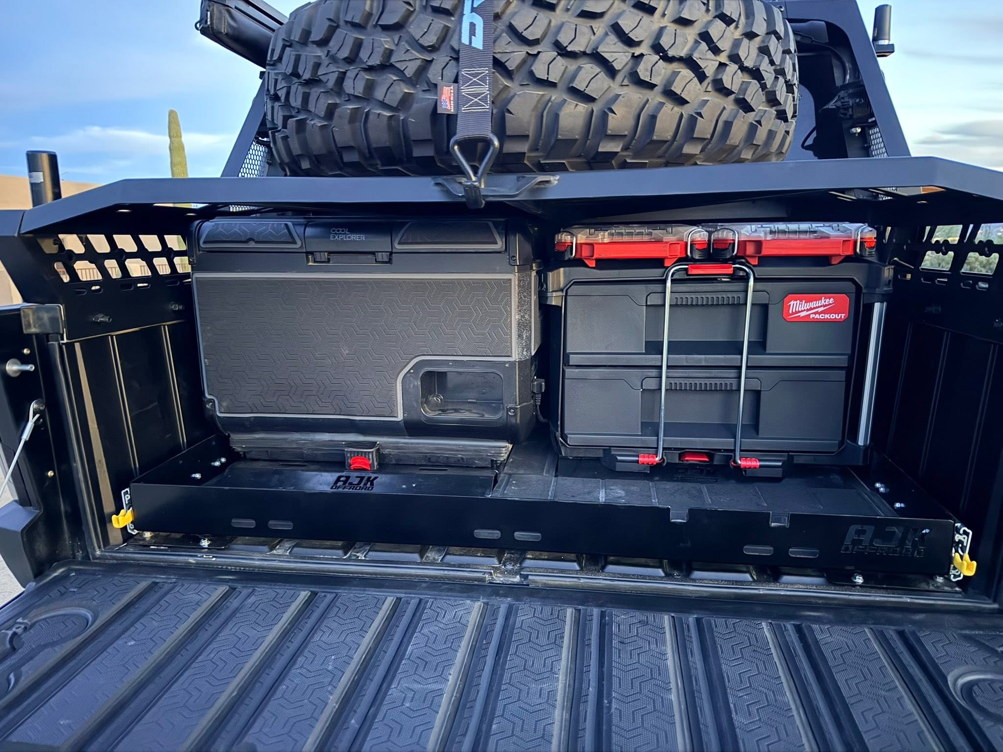 2024+ Polaris Xpedition Chase Rack & Tire Carrier System by DRT Motorsports