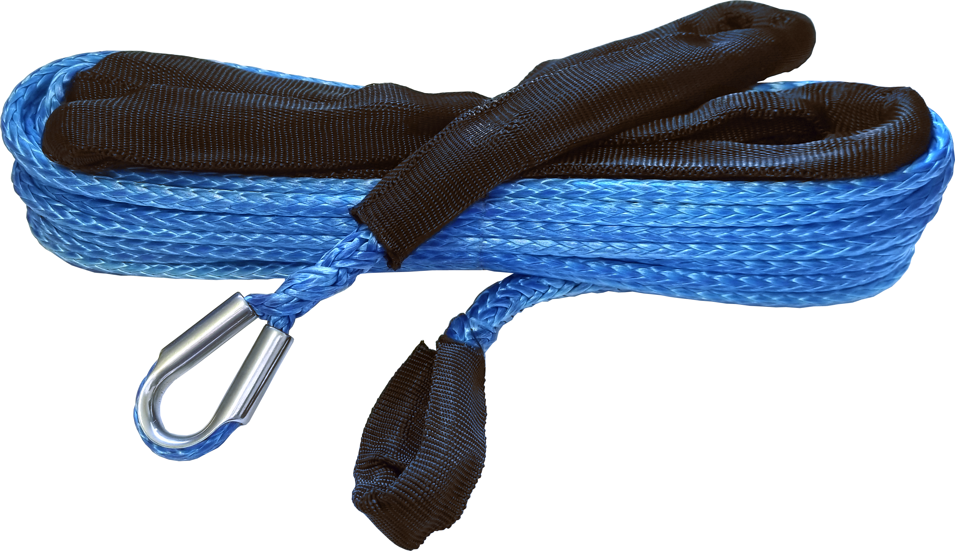 Photo of KFI 1/4 IN. X 50 FT. EXTENSION ROPE SYNTHETIC BLUE by KFI - Premium Trailer/Towing for UTVs / Side by Sides