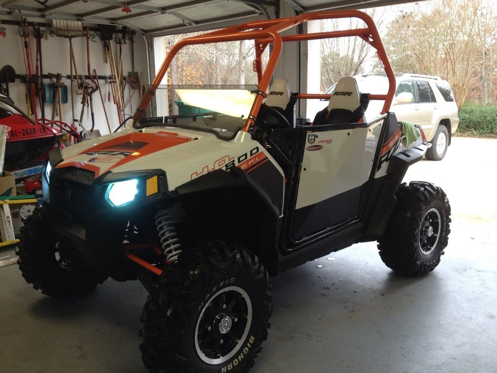 50 Caliber Racing white-panel Polaris RZR doors - view 15