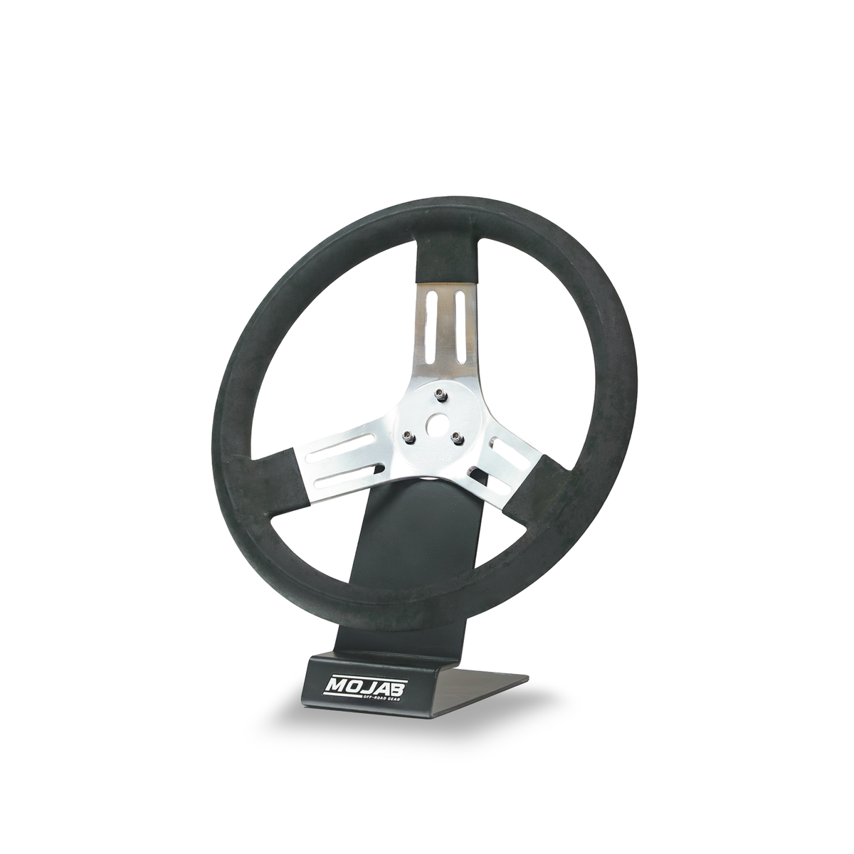 Photo of MOJAB 13" Aluminum Steering Wheel – 3-Bolt Pattern by MOJAB OFFROAD - Premium for UTVs / Side by Sides
